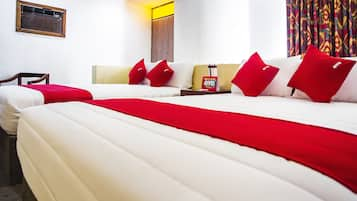 Standard Room, 2 Queen Beds | Free WiFi, bed sheets