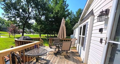 Viihtyisä koti vain muutaman minuutin päässä Wisconsin Dellsistä