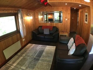 Chalet, 2 Bedrooms | Living area | Flat-screen TV - Snowdrop 14 Hot Tub (Carmarthen)