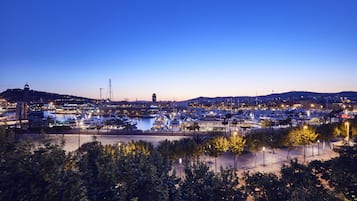 Vistas a la ciudad desde el alojamiento