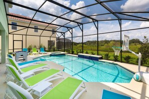 Pool - St012v: 10 Bed, Dinosaurs, Minions (Davenport)