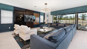 House, Multiple Beds (SR024V: 8 Bed, Frozen, Incredibles, P) | Living room | TV, foosball, table tennis - Sr024v: 8 Bed, Frozen, Incredibles, Ping Pong, Shuffle Board (Kissimmee)