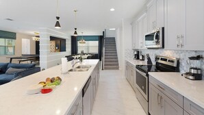 House, Multiple Beds (SR024V: 8 Bed, Frozen, Incredibles, P) | Private kitchen | Coffee/tea maker, fridge, microwave, oven - Sr024v: 8 Bed, Frozen, Incredibles, Ping Pong, Shuffle Board (Kissimmee)