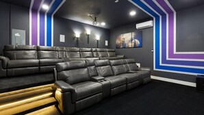 House, Multiple Beds (ST003V: 10 Bed, Monsters Inc, Dinosau) | Living room | Flat-screen TV, fireplace, video games, table football - St003v: 10 Bed, Monsters Inc, Dinosaurs- Jurassic (Davenport)