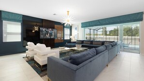 House, Multiple Beds (SR013V: 9 Bed, Avengers, Frozen, Ping) | Living room | TV, foosball, table tennis - Sr013v: 9 Bed, Avengers, Frozen, Ping Pong (Kissimmee)