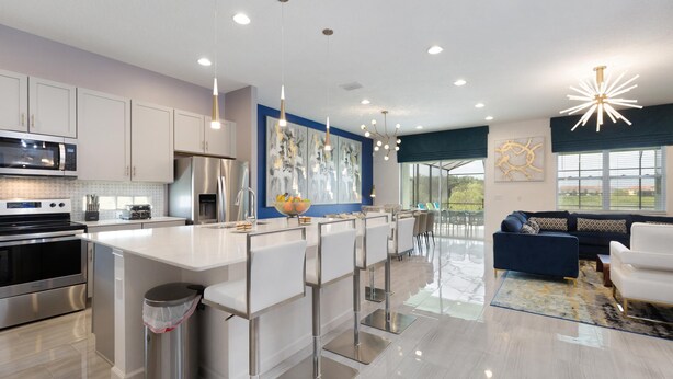 House, Multiple Beds (ST008V: 10 Bed, Pandora, Mickey Mouse) | Private kitchen | Coffee/tea maker, microwave, oven, dishwasher - St008v: 10 Bed, Pandora, Mickey Mouse (Davenport)