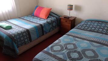 Free WiFi, bed sheets