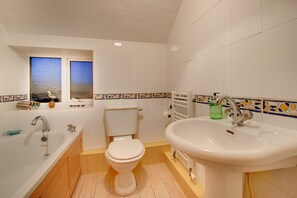 Hair dryer, towels