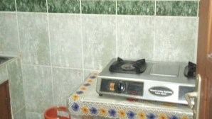 公寓, 1 間臥室 | 私人廚房 | 大型冰箱、微波爐、爐台、鍋具/餐盤/廚房用品