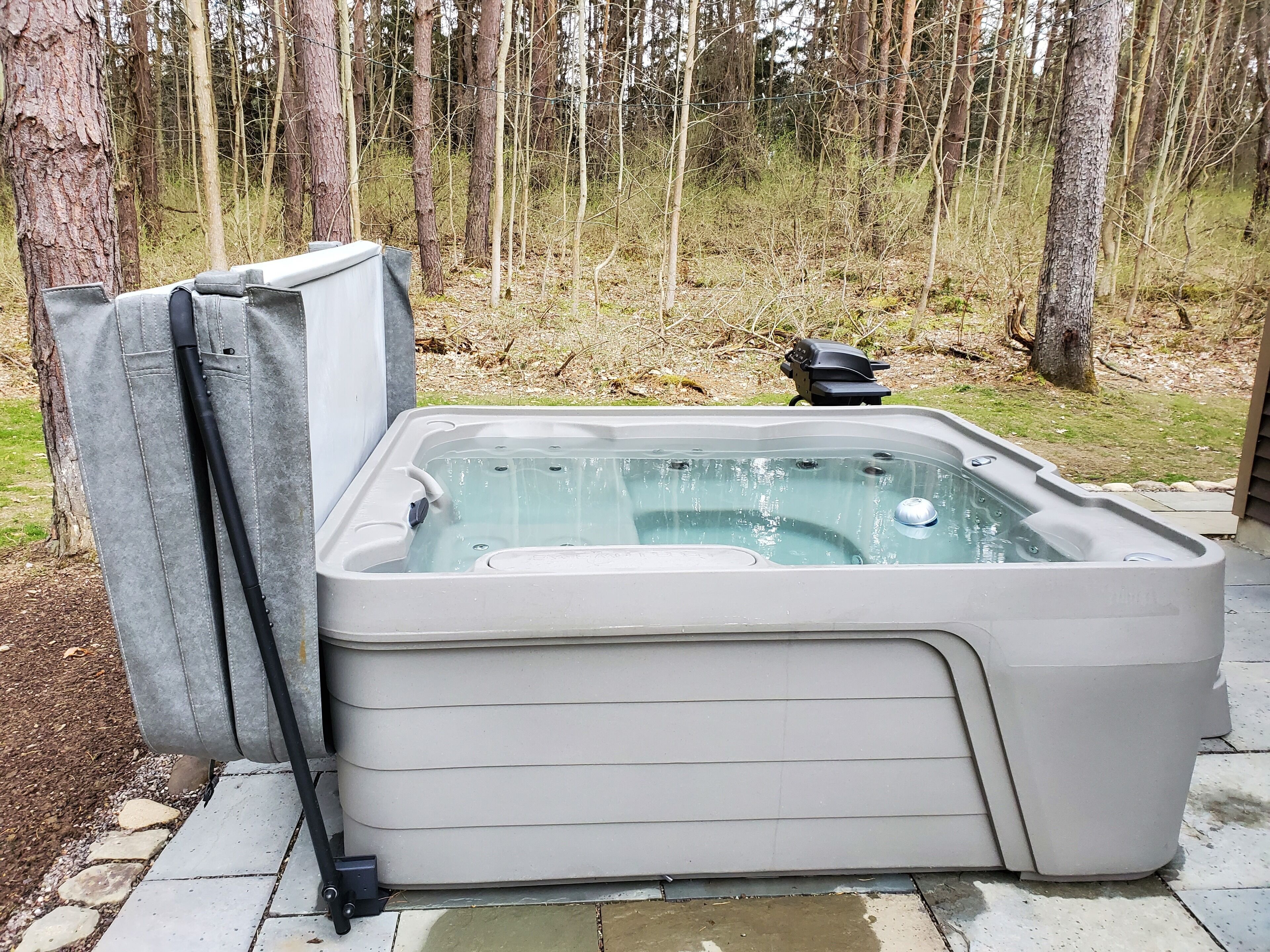 Bain à remous extérieur