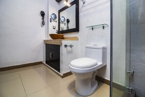 淋浴設備、風筒、提供毛巾、番梘