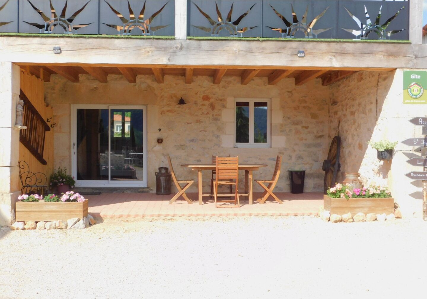 Suite (Le Saint Jacques) | Terrace/patio