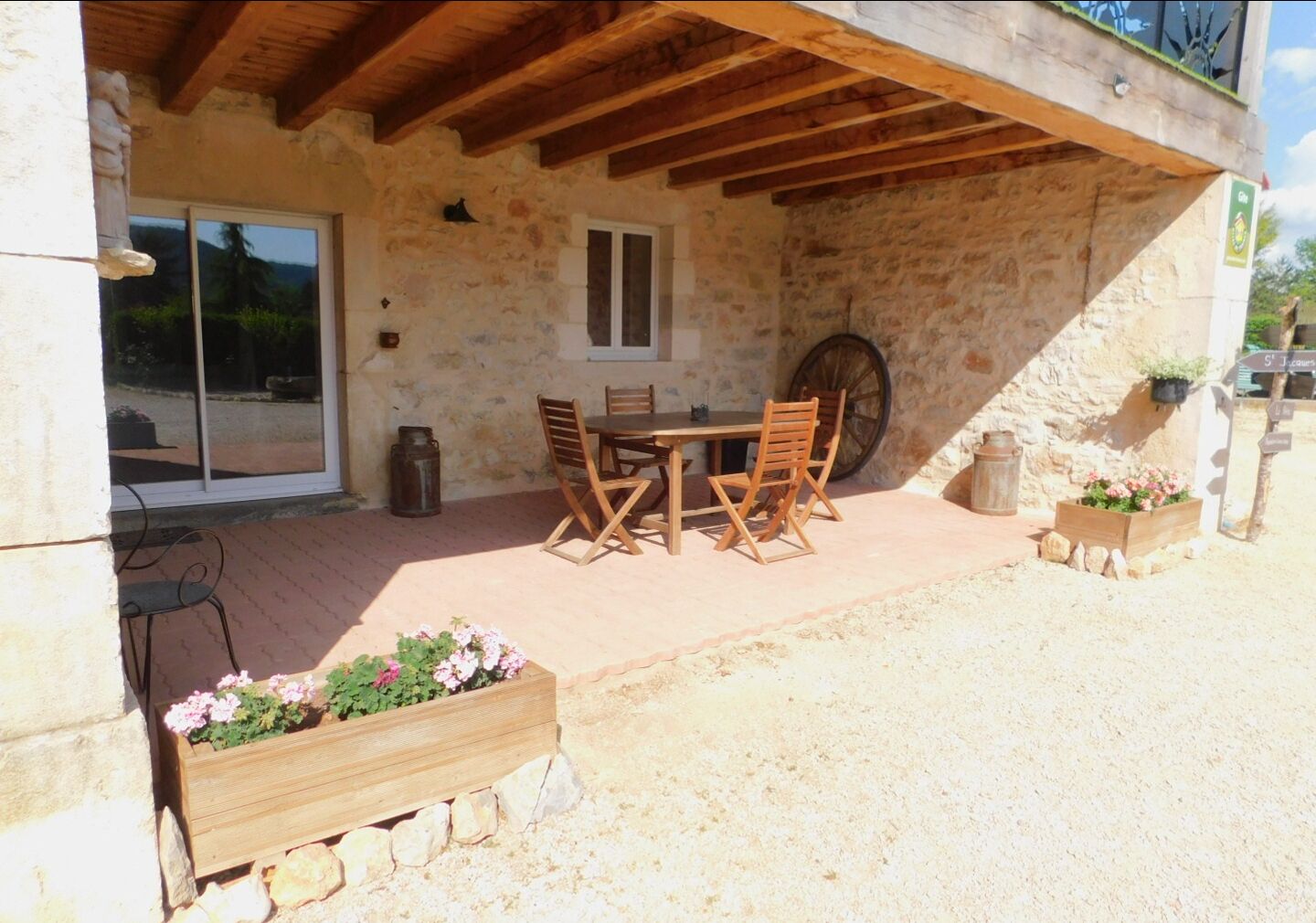 Suite (Le Saint Jacques) | Terrace/patio