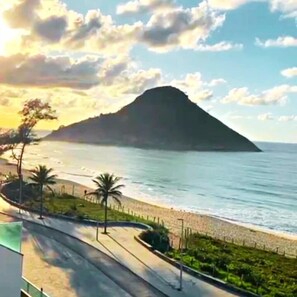 Beach nearby, windsurfing, 6 beach bars