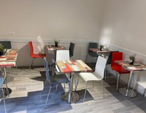 Daily buffet breakfast (EUR 5 per person)
