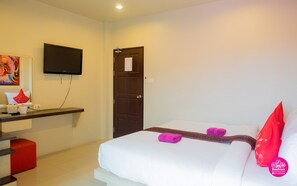 Blackout curtains, iron/ironing board, free WiFi