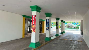 Entrada de la propiedad