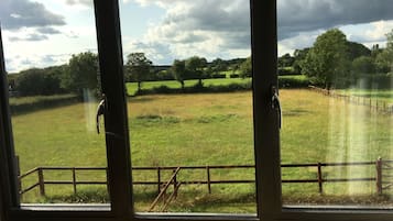 Blick von der Unterkunft