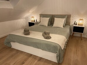 1 chambre, fer et planche à repasser, Wi-Fi, draps fournis