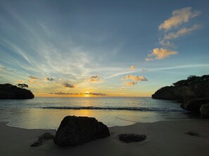 Beach nearby, beach towels
