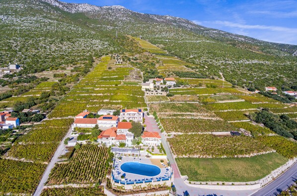 Aerial view - Pansion Villa Antonio - Standard Double Room 6 (Orebic)