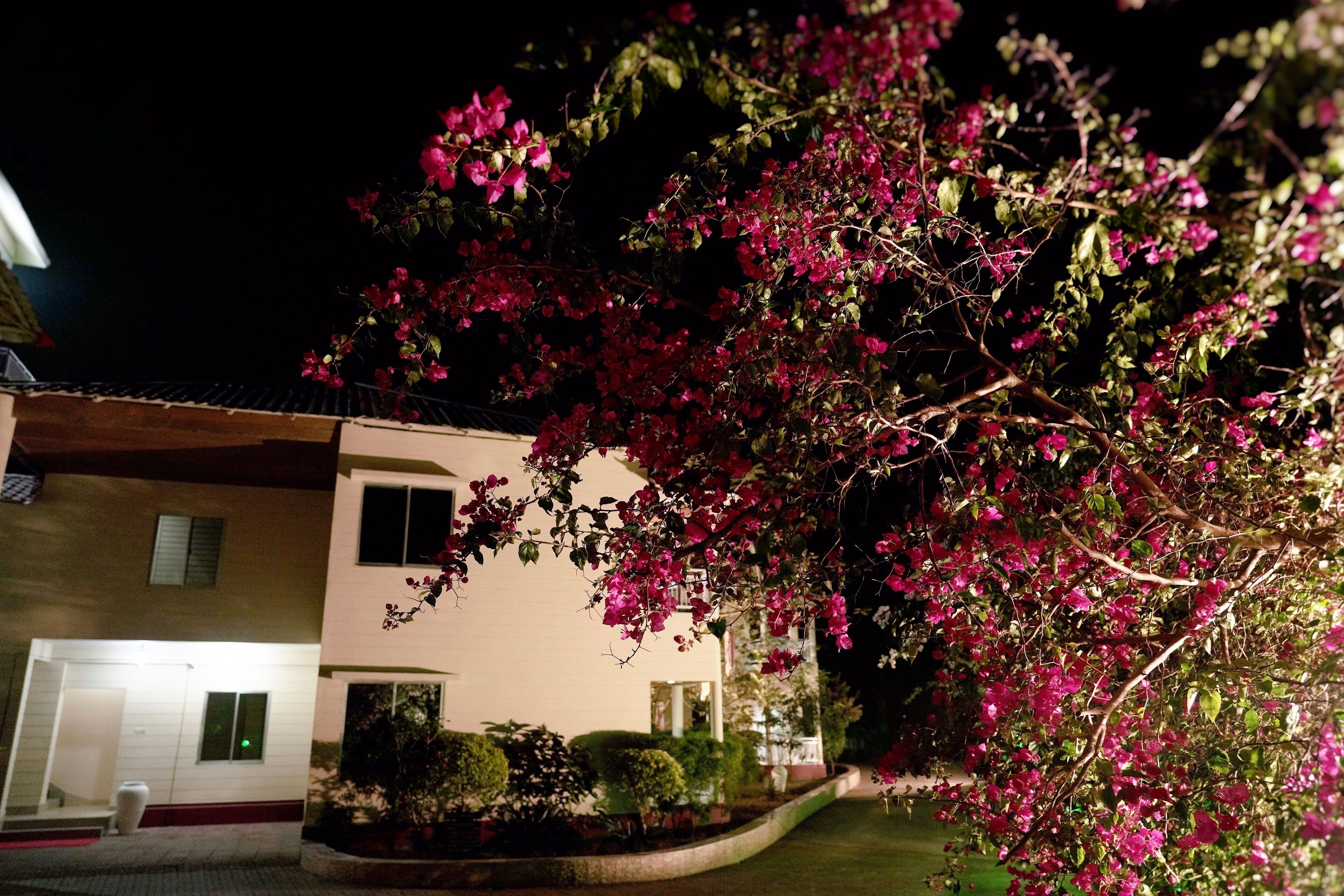 Façade de l’hébergement