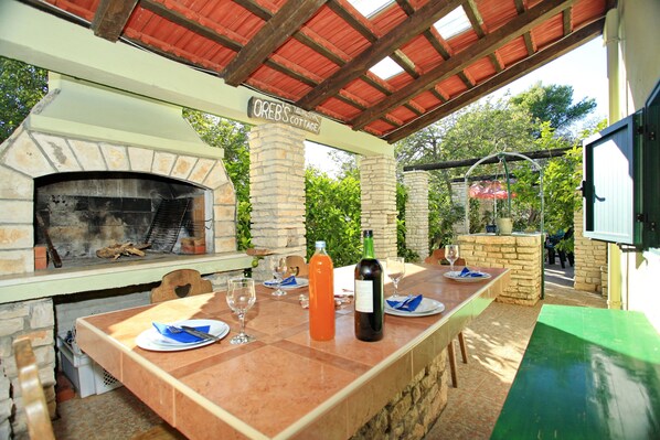 Restauration en plein air