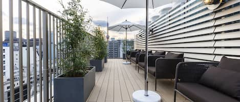 Terrasse sur le toit