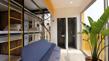 Mixed-Dorm Bed | Individually decorated, desk, soundproofing, free WiFi