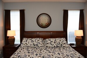 4 bedrooms, iron/ironing board, travel crib, free WiFi
