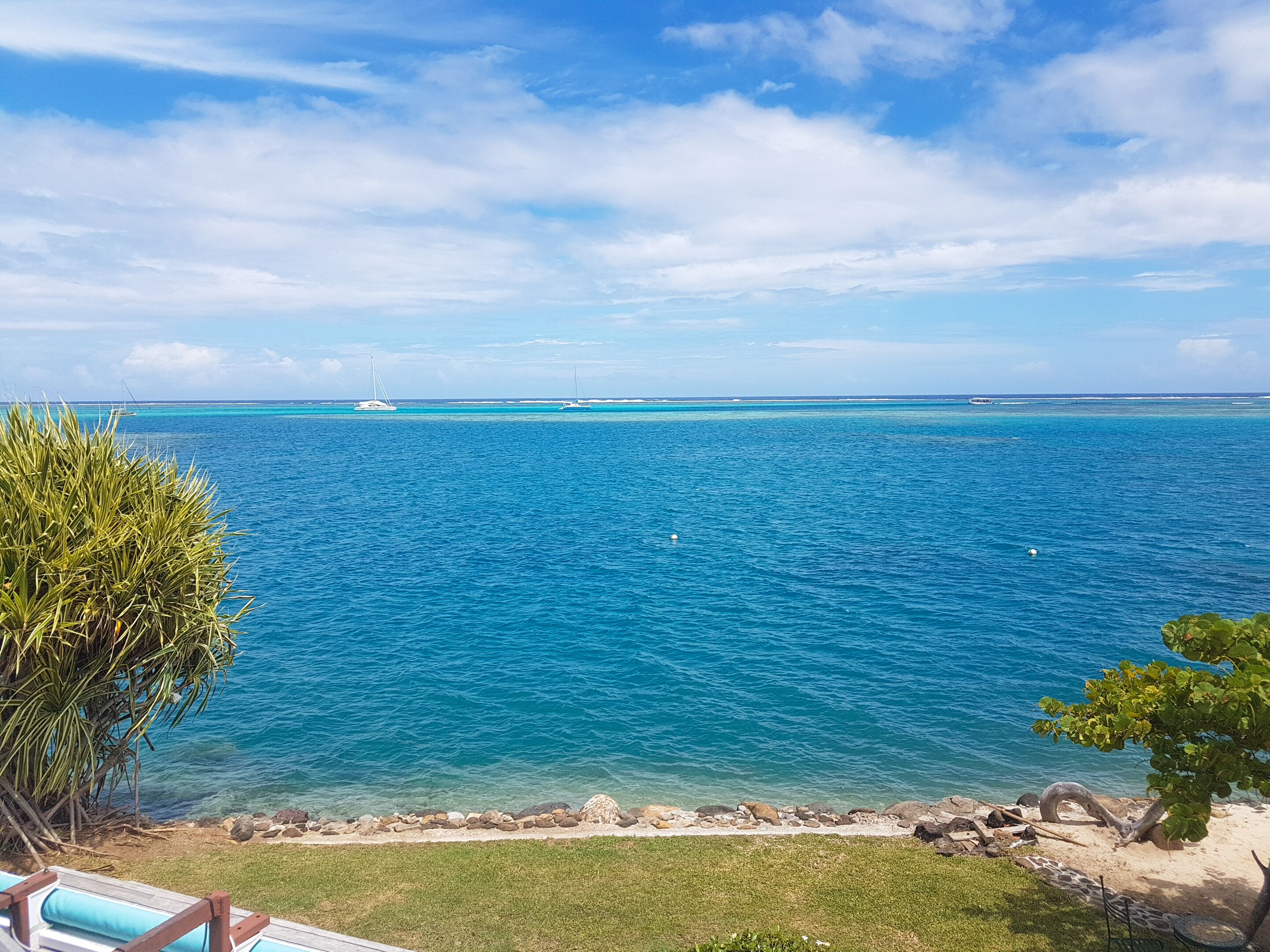 Am Strand, Liegestühle, Strandtücher