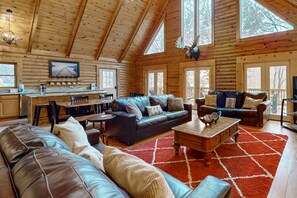 TV, table football, ping pong