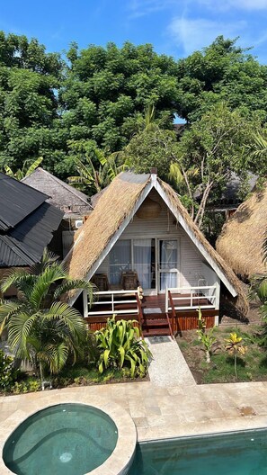 Traditional Cottage, 1 Bedroom, Non Smoking, Pool View | In-room safe, free WiFi, bed sheets -  Living Trawangan Hotel (Gili Trawangan)