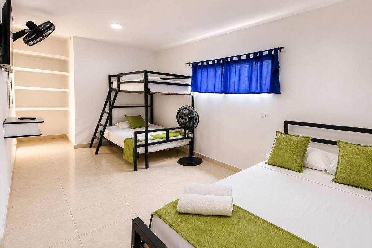 Wifi gratis y ropa de cama 