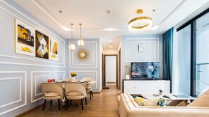 Apartment, 2 Schlafzimmer | Wohnbereich