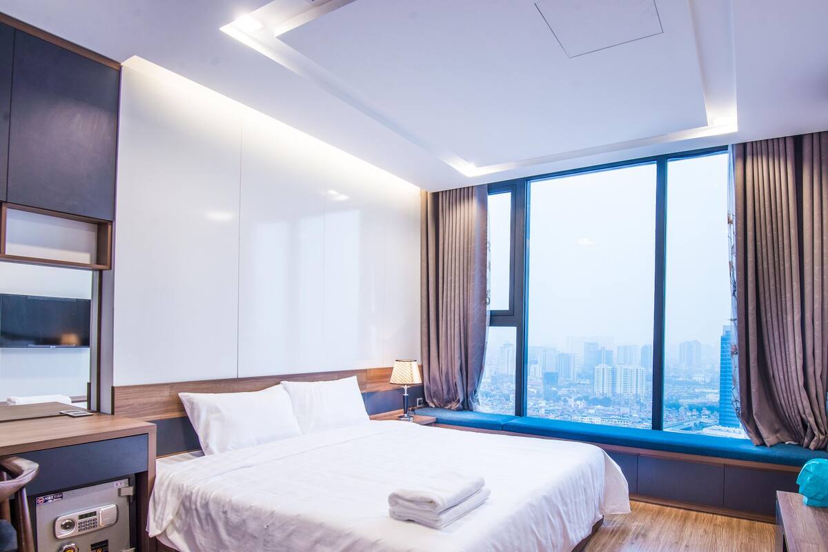 In-room safe, desk, blackout drapes, iron/ironing board