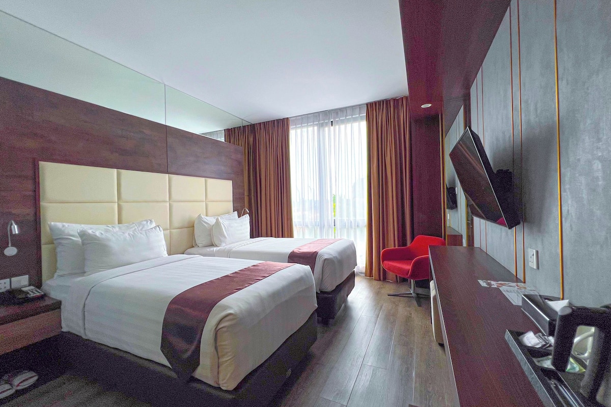 1 bedroom, minibar, in-room safe, laptop workspace