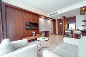 Living area - Asialink Hotel By Prasanthi (Batam)