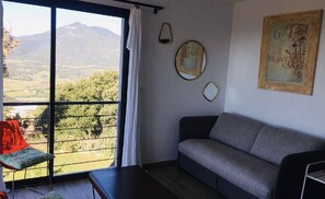 TV - Very nice studio overlooking the Gulf of Valinco (Viggianello)