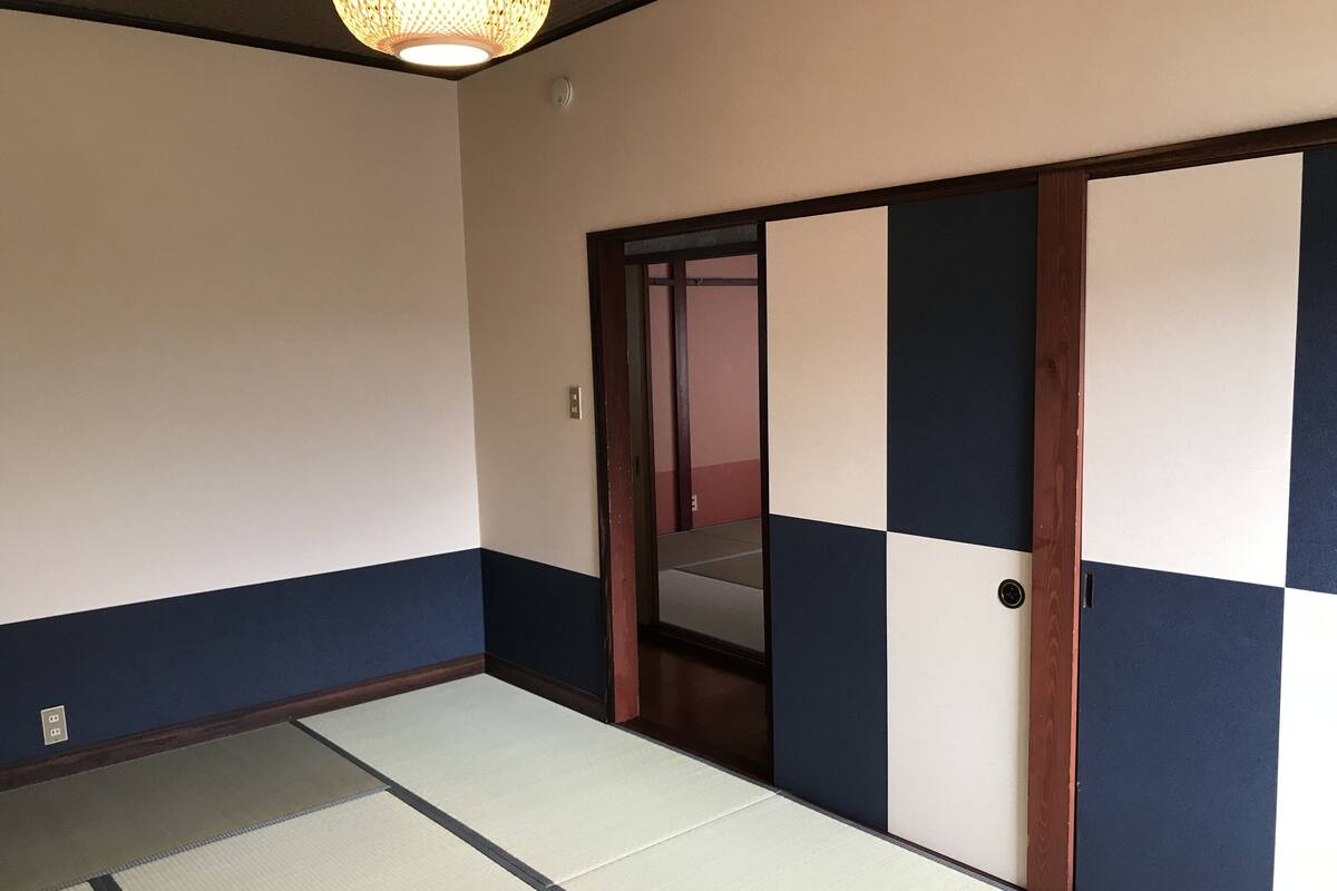 Japanese Style Room for 4 Guests | Iron/ironing board, free WiFi