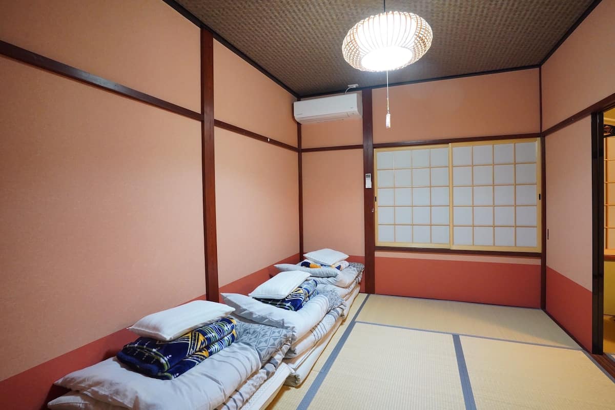 Japanese Style Room for 3 Guests | Iron/ironing board, free WiFi