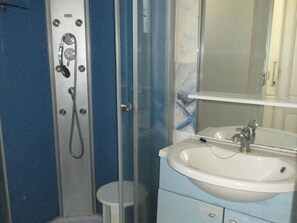 Bathroom - Arcachon-style house in Biscarrosse Beach for 6 guests (Biscarrosse Plage)