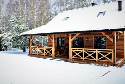Modern country-style holiday home in  Sulejowski Landscape Park