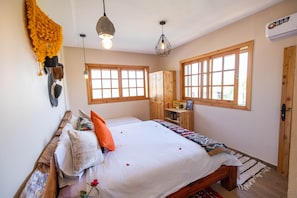 Double Room, Private Bathroom | Premium bedding, iron/ironing board, free WiFi, bed sheets - Bio et Bois (Fes)