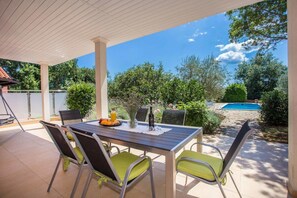 Terrace/patio - Villa Lavanda (Marcana)