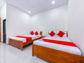 Deluxe-værelse til 4 personer | Minibar, gratis Wi-Fi, sengetøj