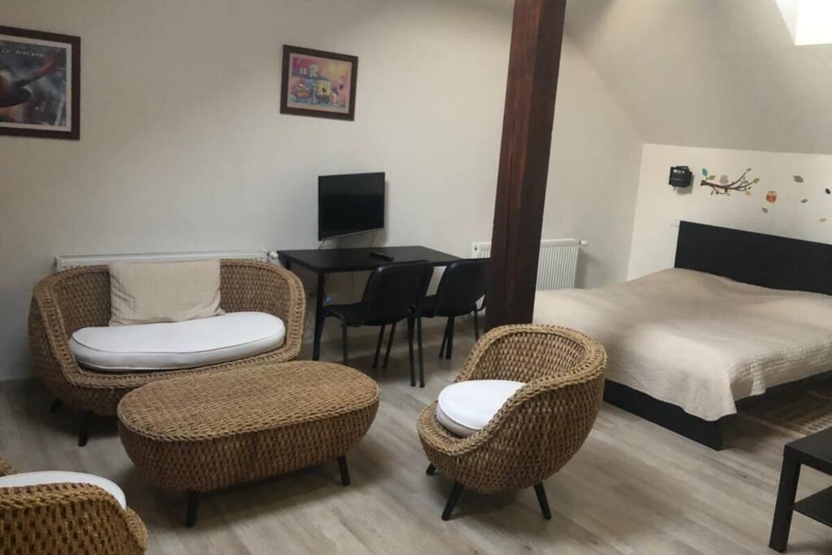 Classic Studio | Free WiFi, bed sheets, wheelchair access