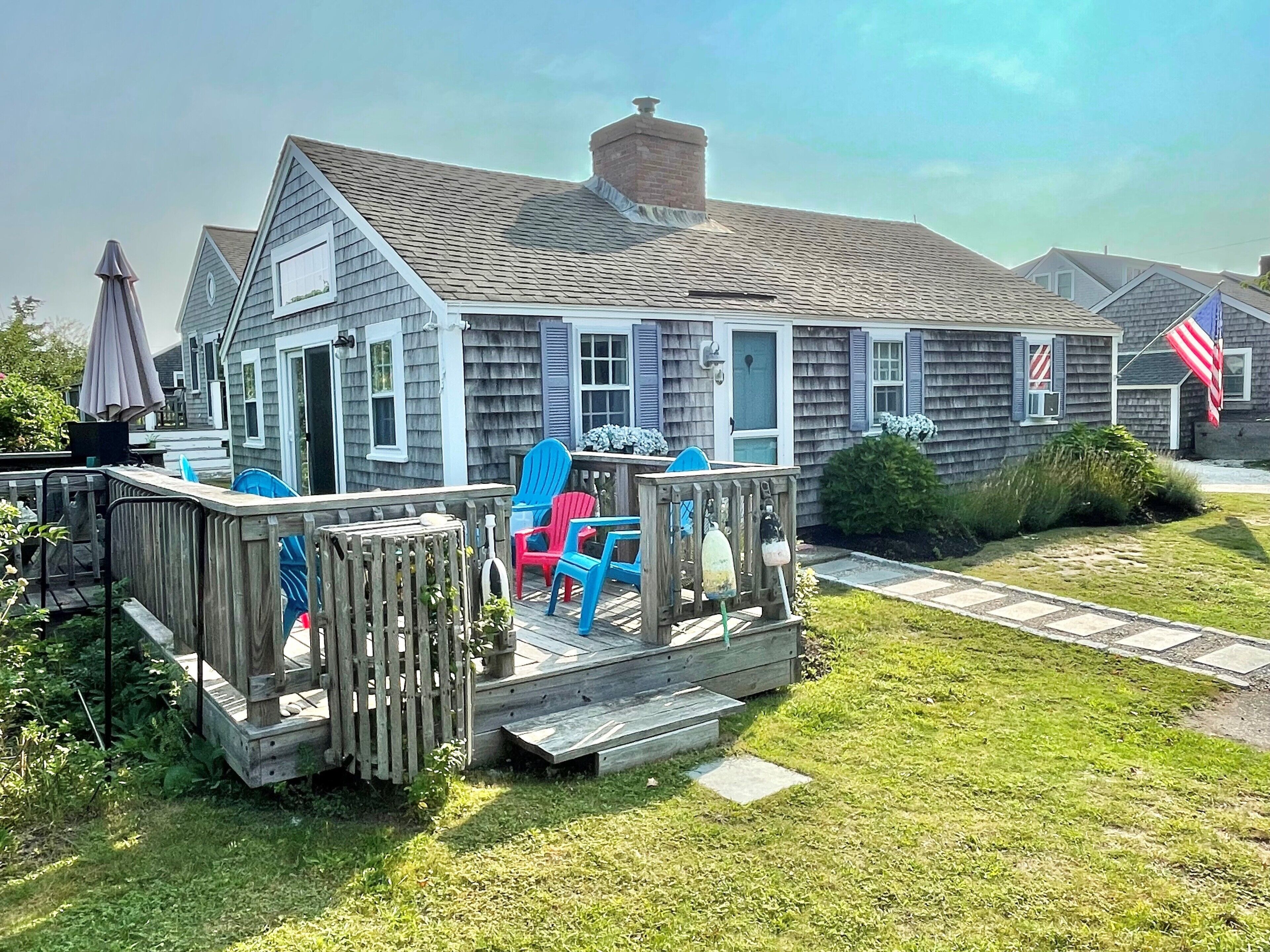 LOCATION!!  Charming - Newly renovated Cape Cottage.  Sandy, private, ocean beach just 500 Ft. away