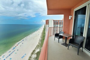 Property grounds - Ocean Front!!!  Two bedroom plus bunk beds. Walk right out to the Beach!!! (Panama City Beach)