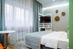 Standard Double or Twin Room | Hypo-allergenic bedding, minibar, in-room safe, blackout curtains - Kazzhol Park Hotel (Almaty)